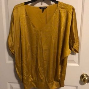 Express Gold Silky Top